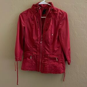 White House Black Market Women’s Hot Pink Bomber Jacket Size 00